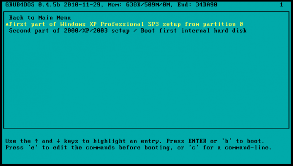 Grub4Dos Installer Grub4Dos Installer